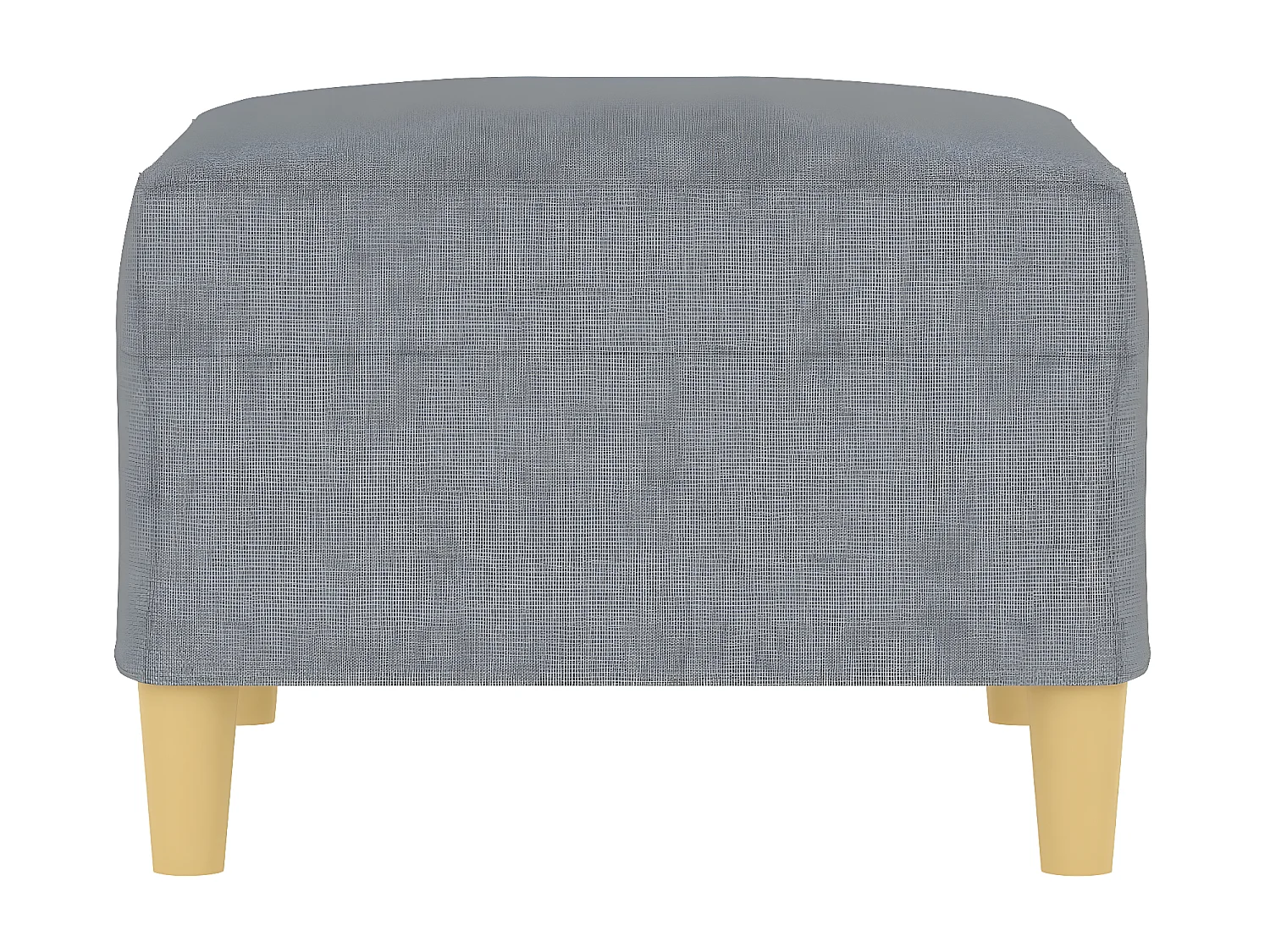 Repose-pied Gris clair 70x55x41 cm Tissu LQF56105