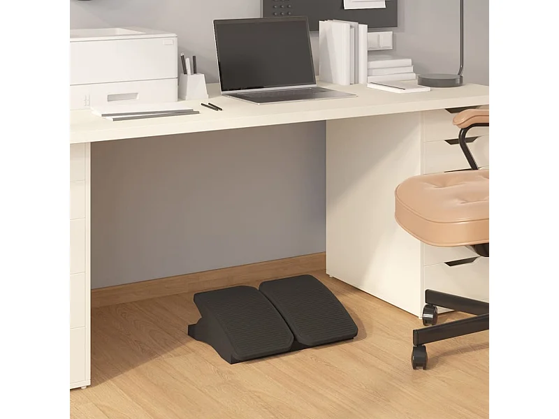 Repose-pied Noir 43,5x32,5x10,5 cm LQF15369