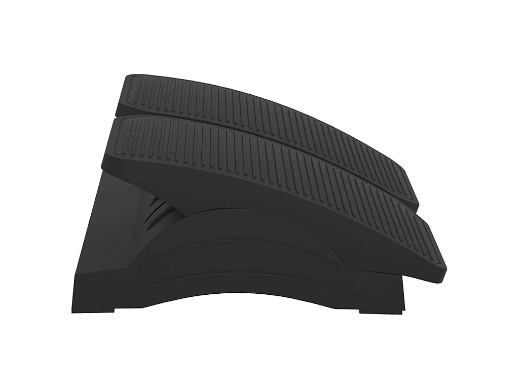 Repose-pied Noir 43,5x32,5x10,5 cm LQF15369