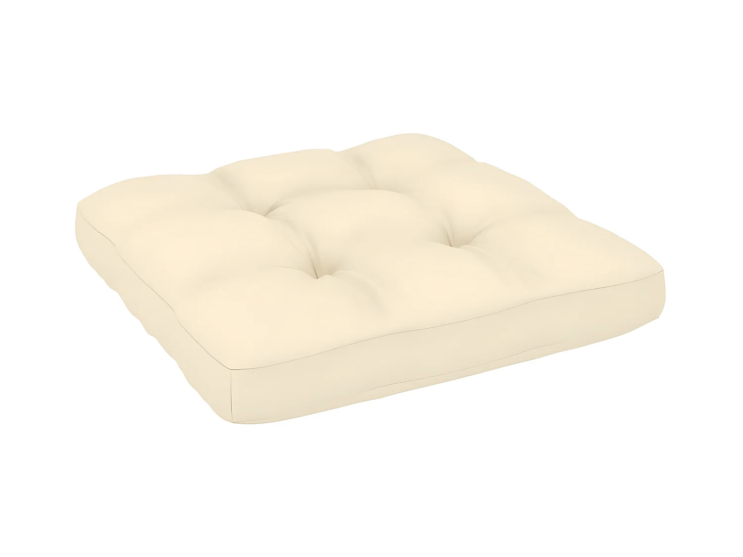 Tuinvoetenbanken 2 st met kussens massief grenenhout NL659937