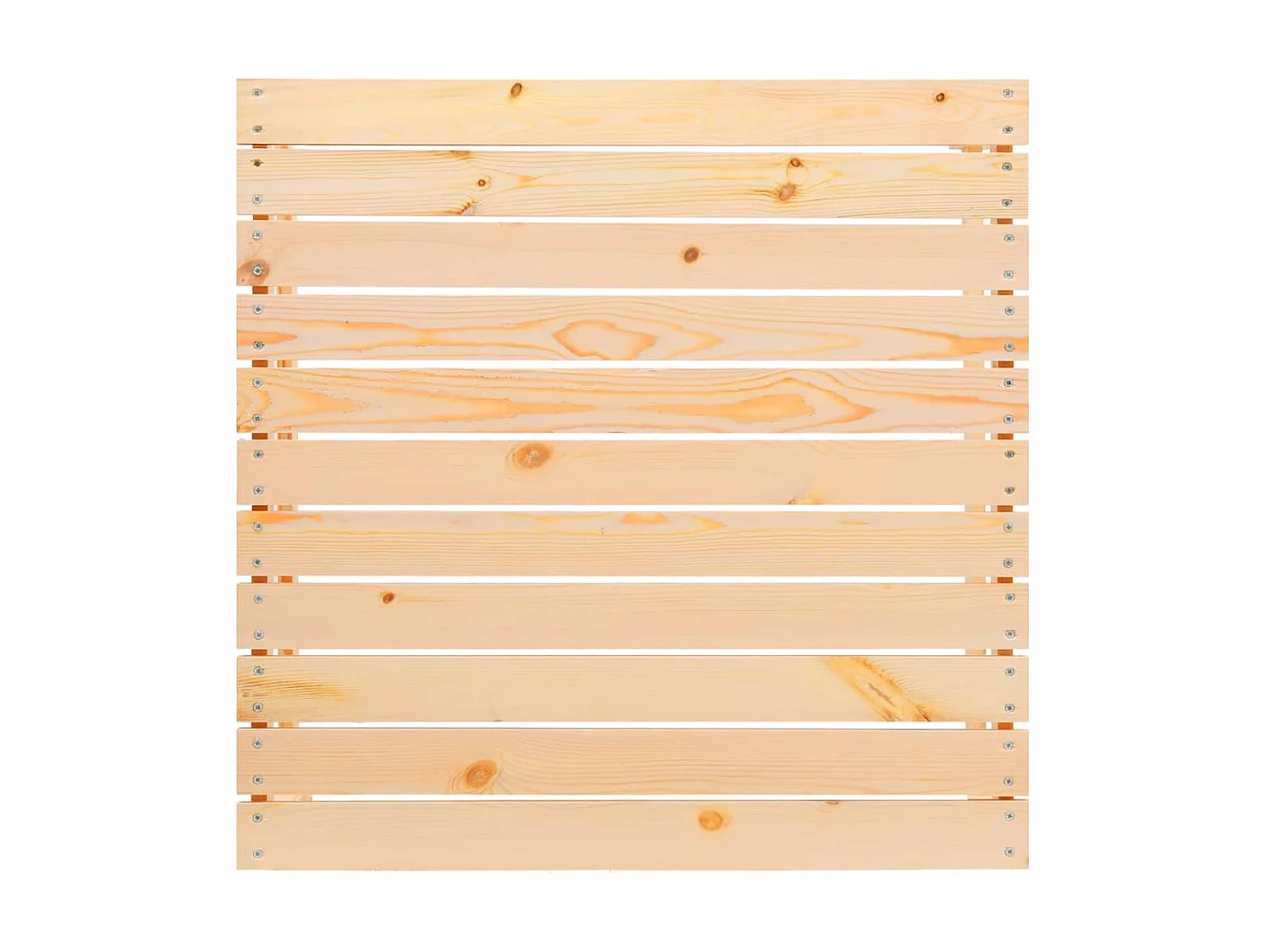 Repose-pied de jardin avec coussin Pin massif LQF57405