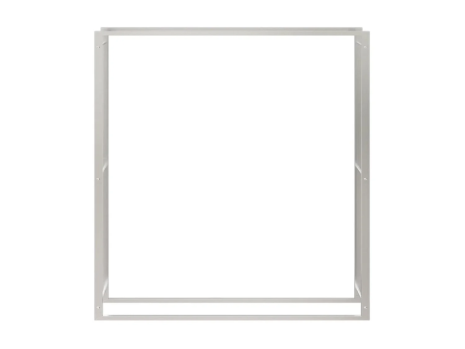 Suporte para lenha 110x28x116 cm aço inoxidável PT751570