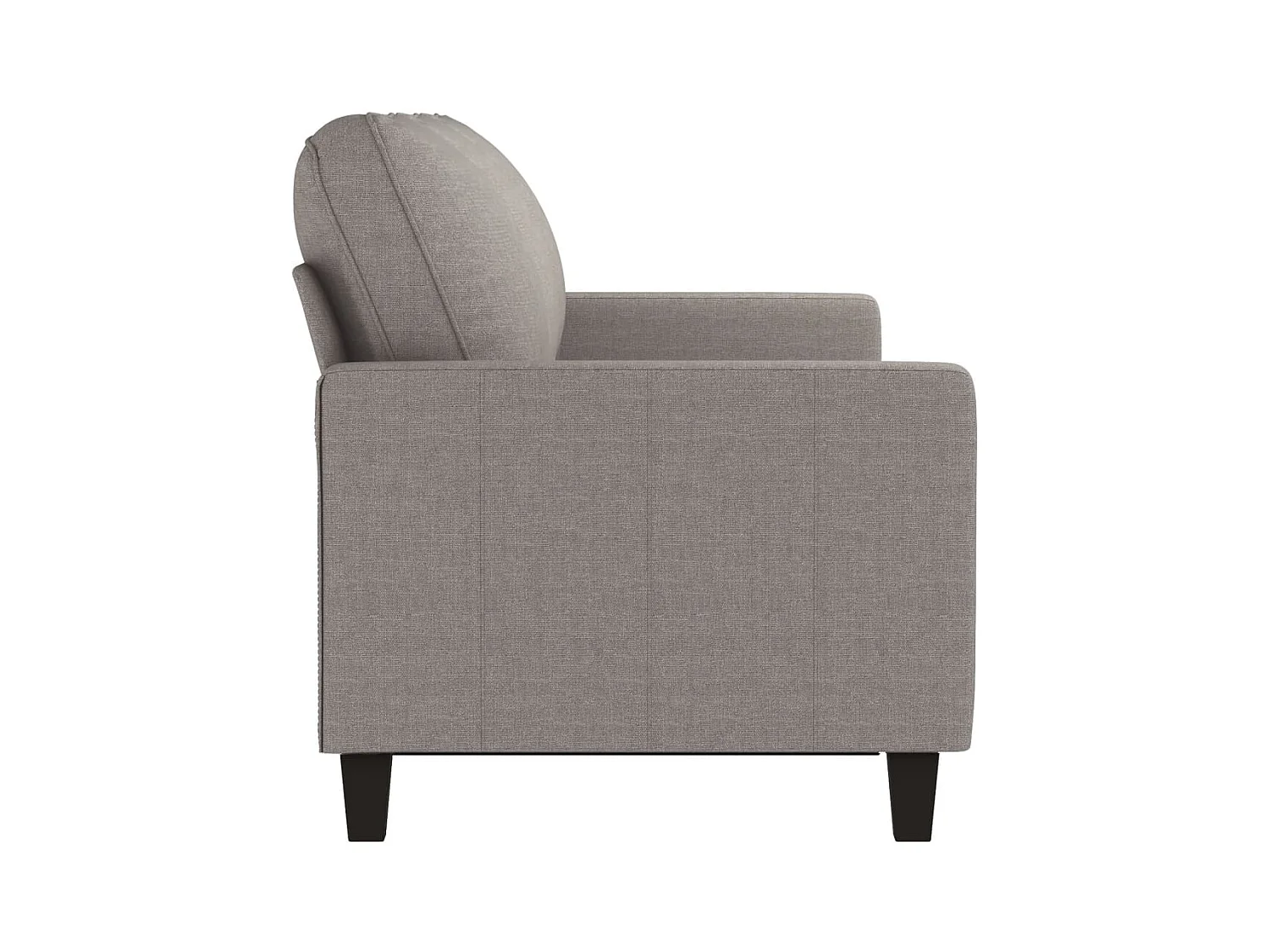 3-Sitzer-Sofa | Wohnzimmersofa Taupe 180 cm Stoff -gkd782778