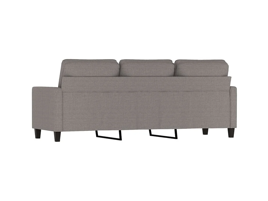 3-Sitzer-Sofa | Wohnzimmersofa Taupe 180 cm Stoff -gkd782778