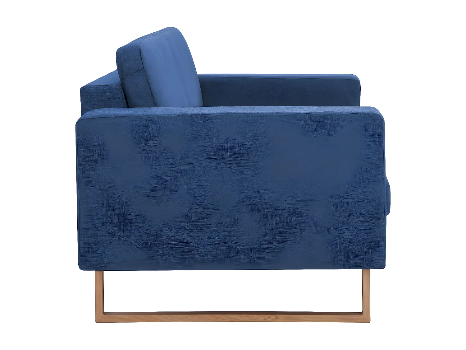 Driezitsbank stof blauw NL536228