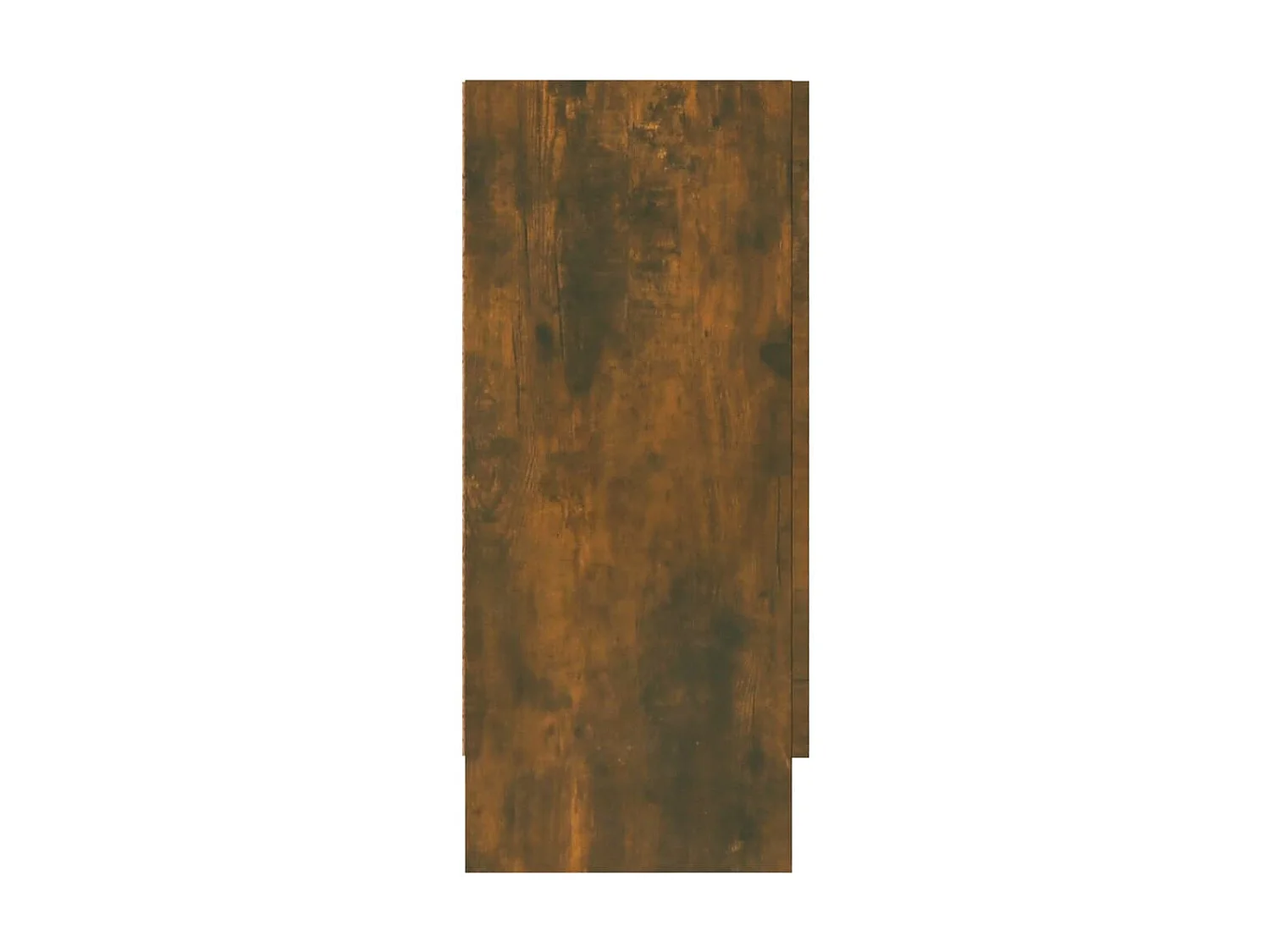 Vitrine Chêne fumé 120x30,5x70 cm Bois d'ingénierie OFR26966 BonneVie Meuble