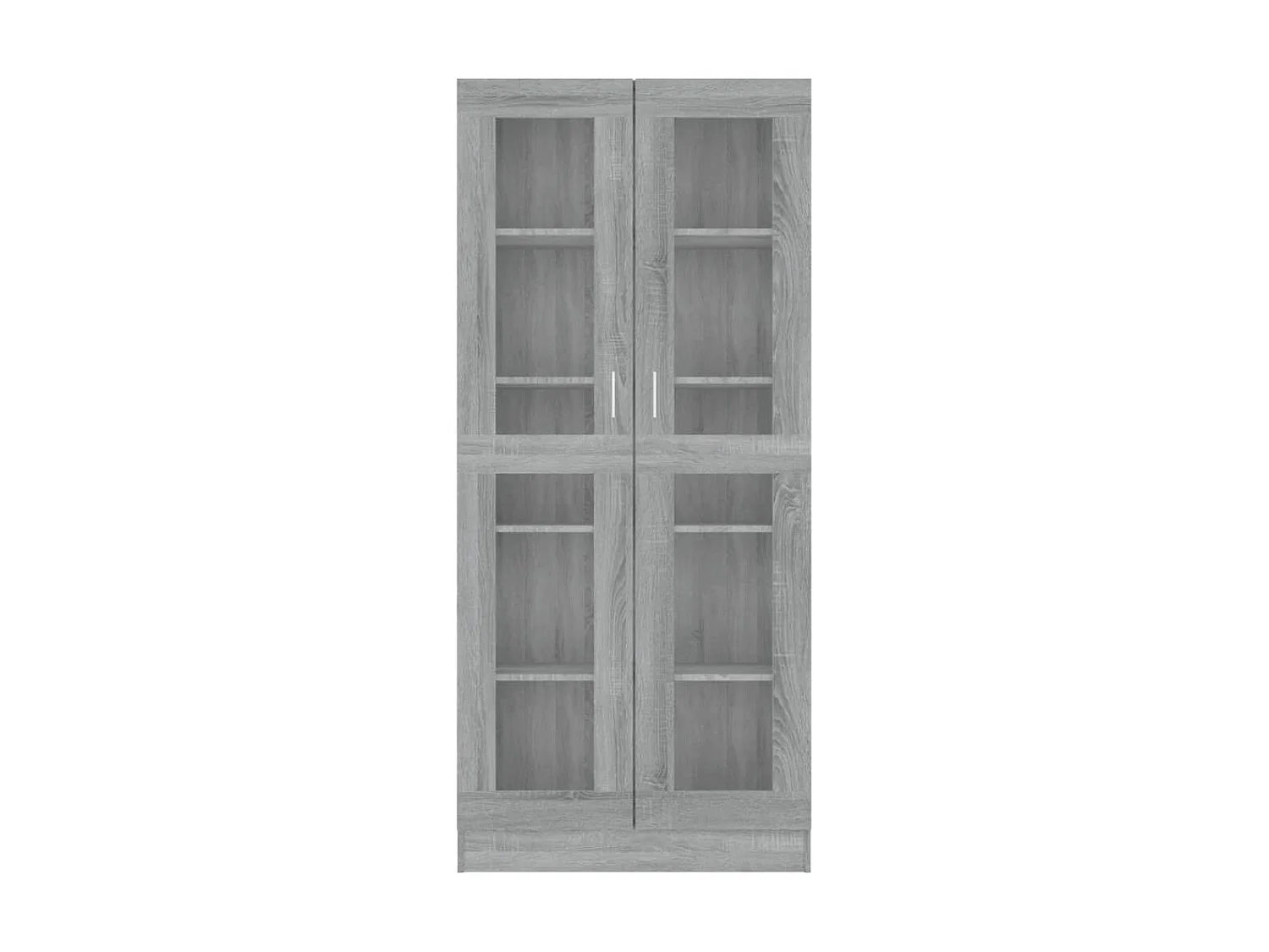 Vitrine 82,5x30,5x185,5 cm derivados madeira cinzento sonoma PT760746