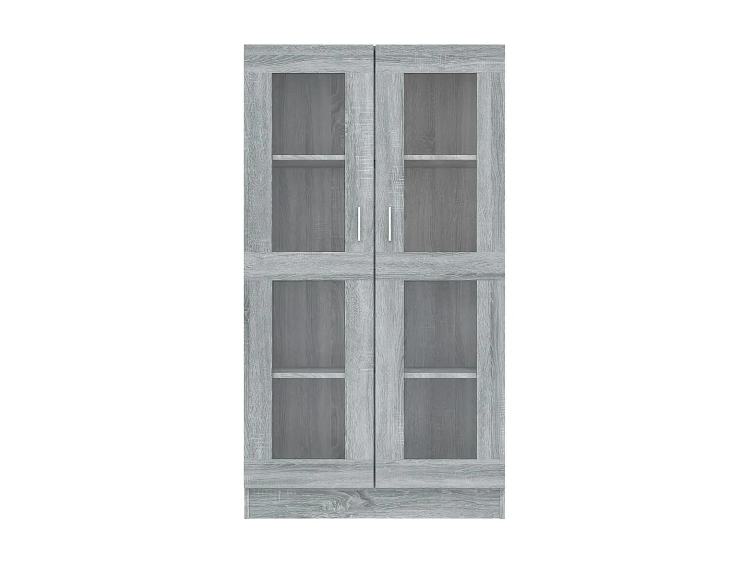 Vitrine 82,5x30,5x150 cm derivados de madeira cinzento sonoma PT246684