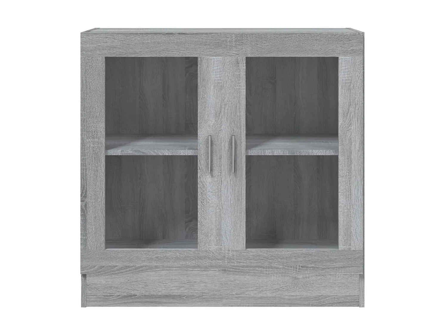 Vitrine 82,5x30,5x80 cm derivados madeira cinzento sonoma PT458055