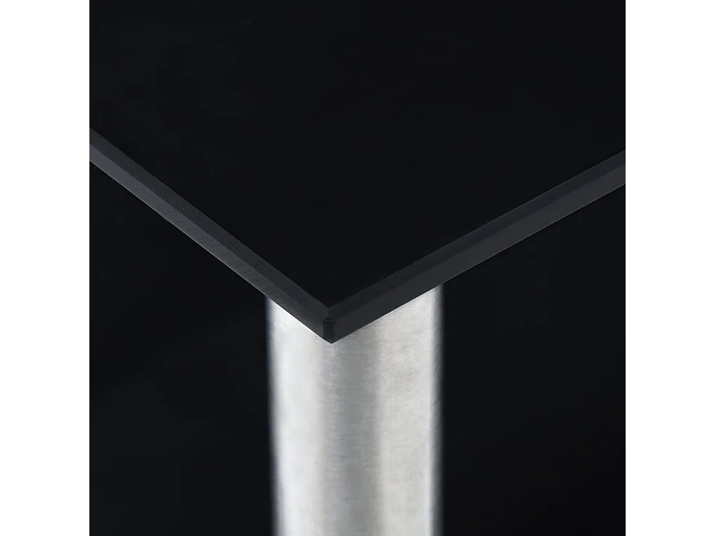 Étagère de cuisine Noir 45x16x26 cm Verre trempé OFR68535 BonneVie Meuble