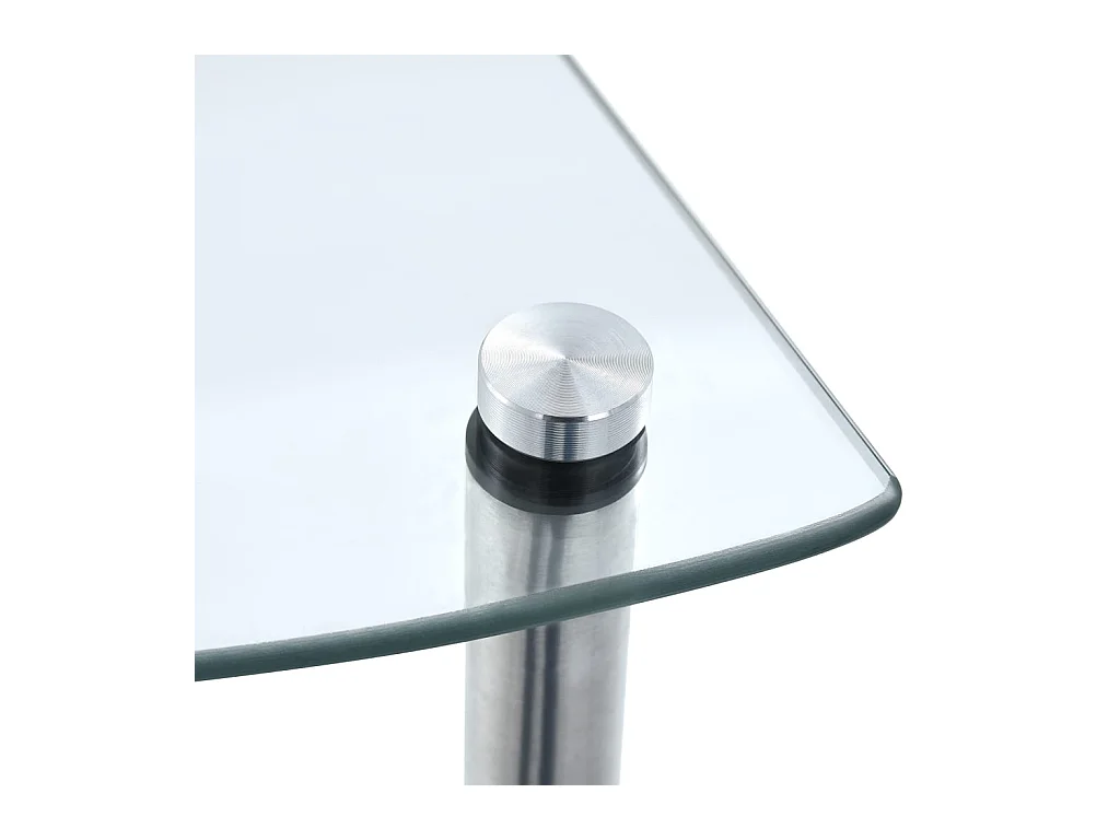 Kastje 5-laags 30x30x130 cm gehard glas transparant NL795824