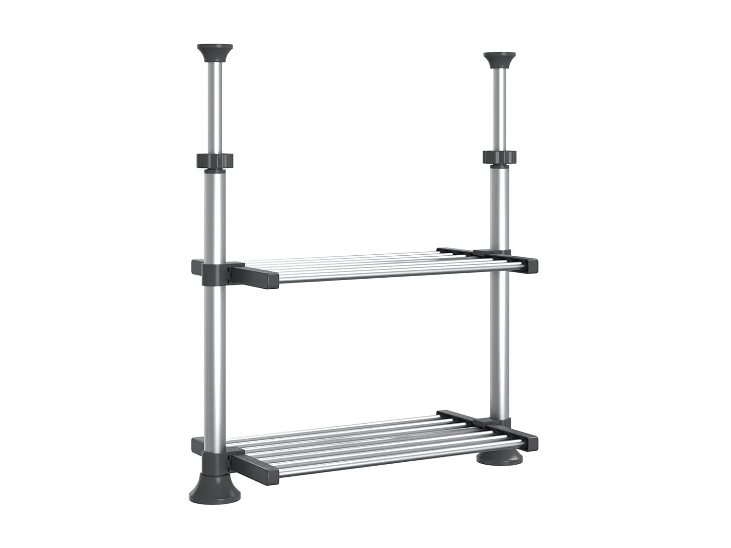 Estantería de cocina aluminio 50x25x(50-70) cm ES499312