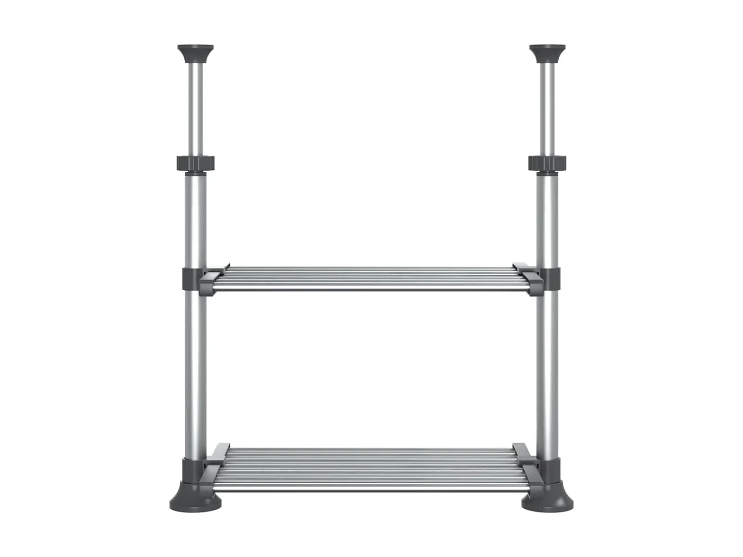 Estantería de cocina aluminio 50x25x(50-70) cm ES499312