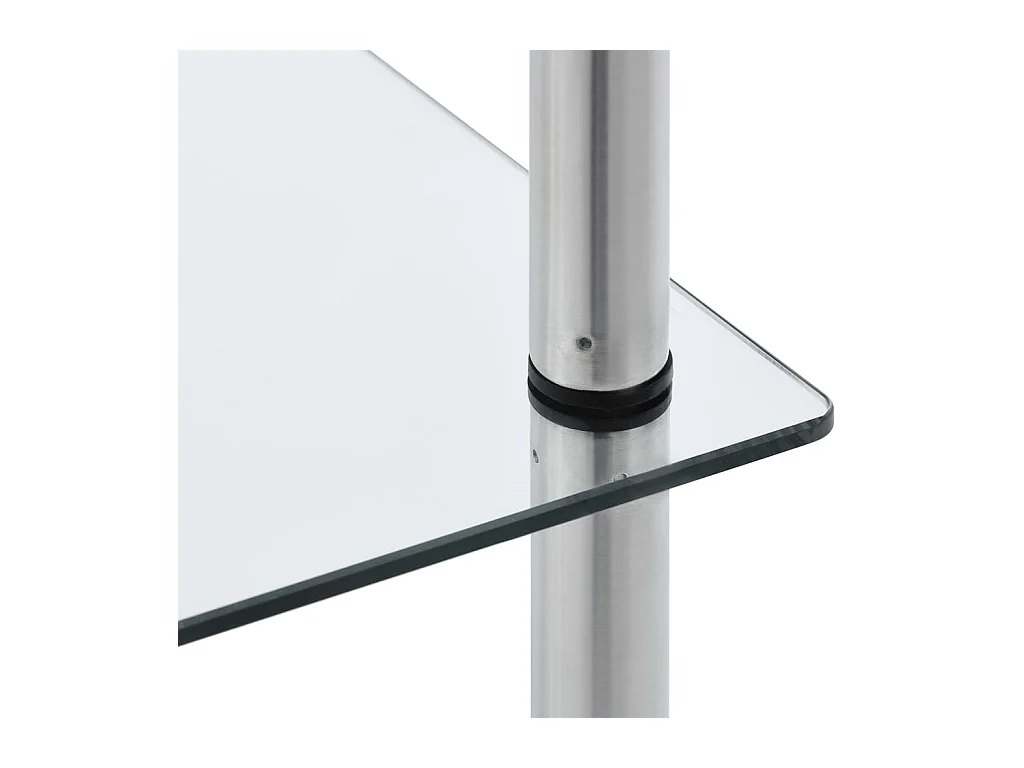 Kastje 6-laags 40x40x160 cm gehard glas transparant NL781864