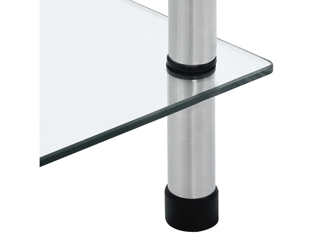 Kastje 6-laags 40x40x160 cm gehard glas transparant NL781864