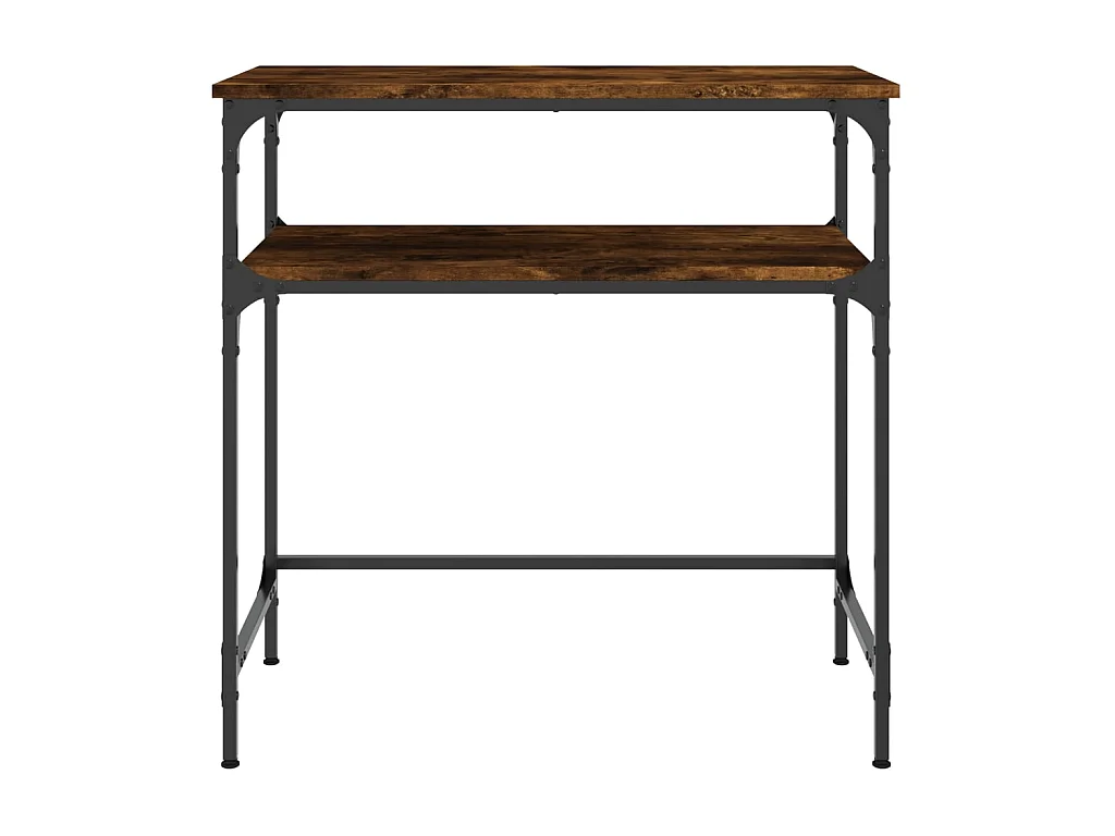 Konsolentisch,Flurtisch Räuchereiche 75x35,5x75 cm Holzwerkstoff -gkd109024