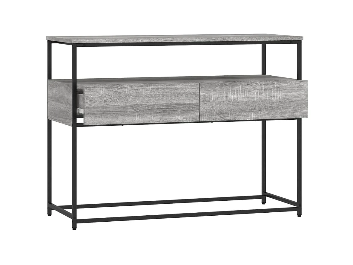 Konsolentisch,Flurtisch Grau Sonoma 100x40x75 cm Holzwerkstoff -gkd744259
