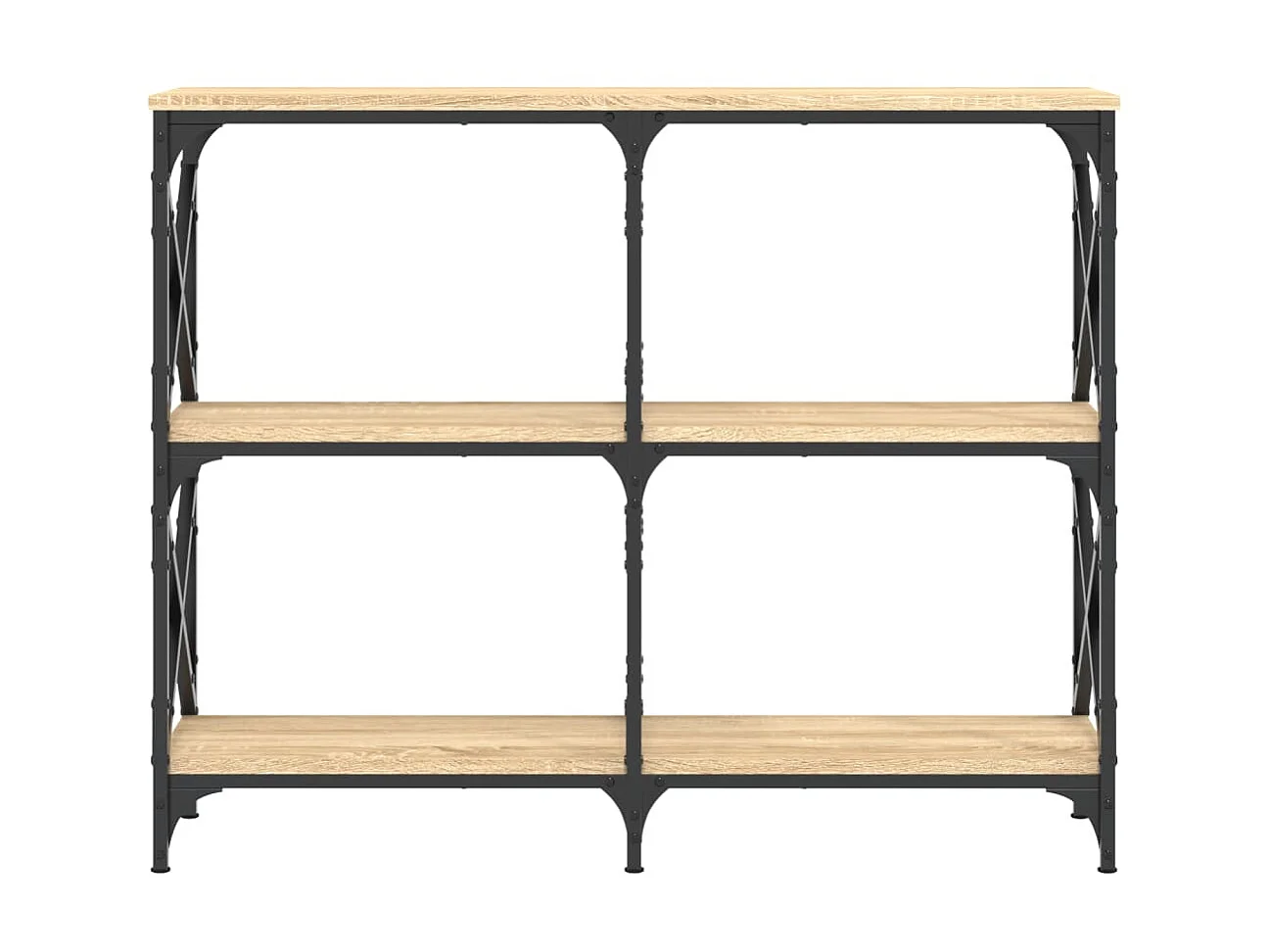 Konsolentisch,Flurtisch Sonoma-Eiche 100x28x80,5 cm Holzwerkstoff -gkd264643