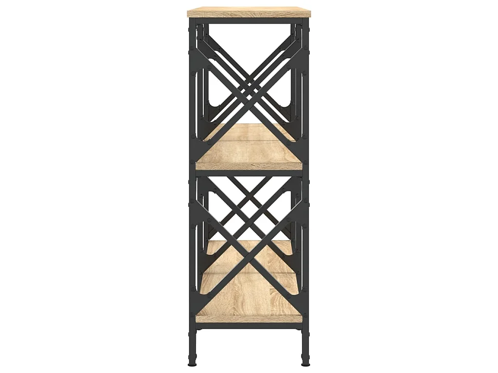 Konsolentisch,Flurtisch Sonoma-Eiche 100x28x80,5 cm Holzwerkstoff -gkd264643