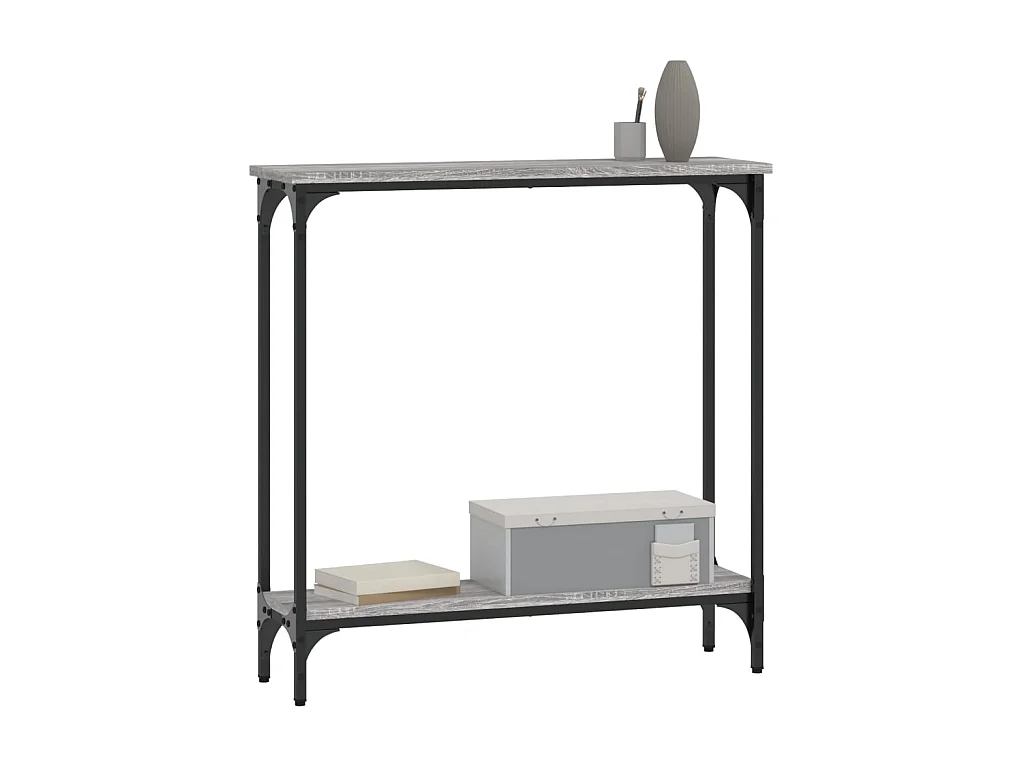 Konsolentisch,Flurtisch Grau Sonoma 75x22,5x75 cm Holzwerkstoff -gkd108764