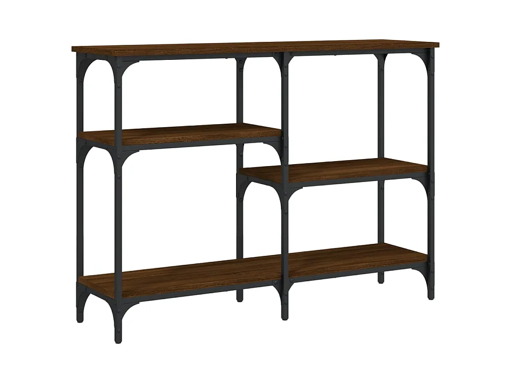 Konsolentisch,Flurtisch Braun Eichen-Optik 102x29x75 cm Holzwerkstoff -gkd291324