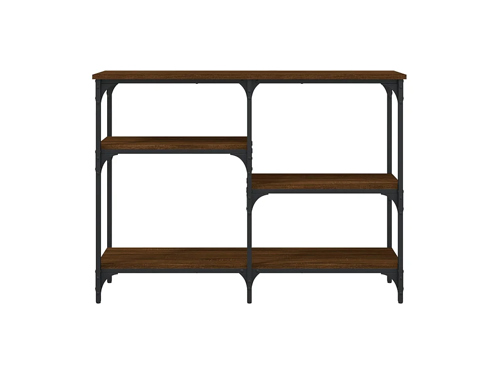 Konsolentisch,Flurtisch Braun Eichen-Optik 102x29x75 cm Holzwerkstoff -gkd291324