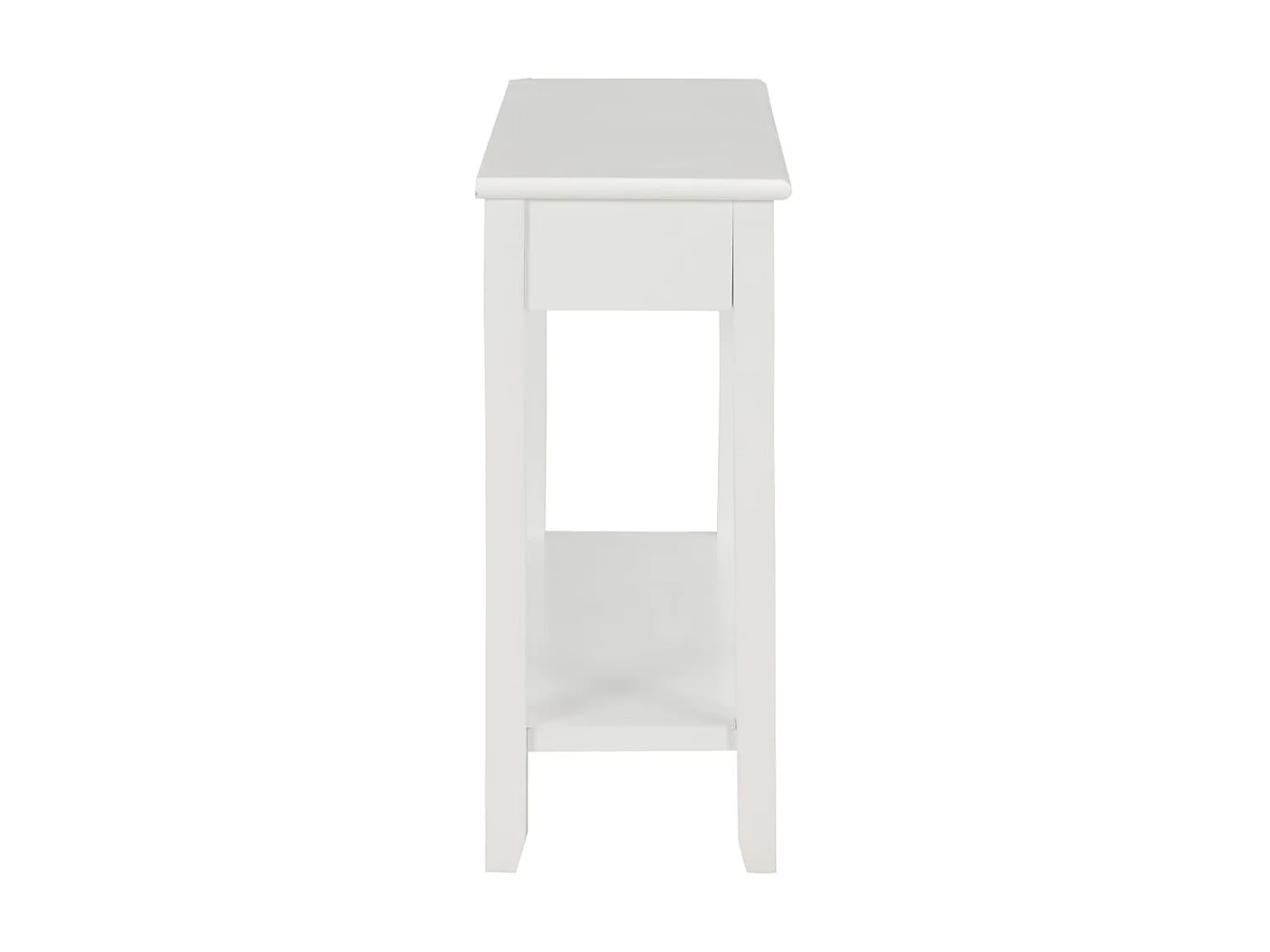 Console Blanc 110x35x80 cm Bois OFR34478 BonneVie Meuble