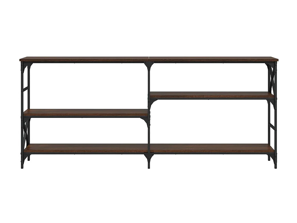 Konsolentisch,Flurtisch Braun Eichen-Optik 180x29x76,5 cm Holzwerkstoff -gkd962753