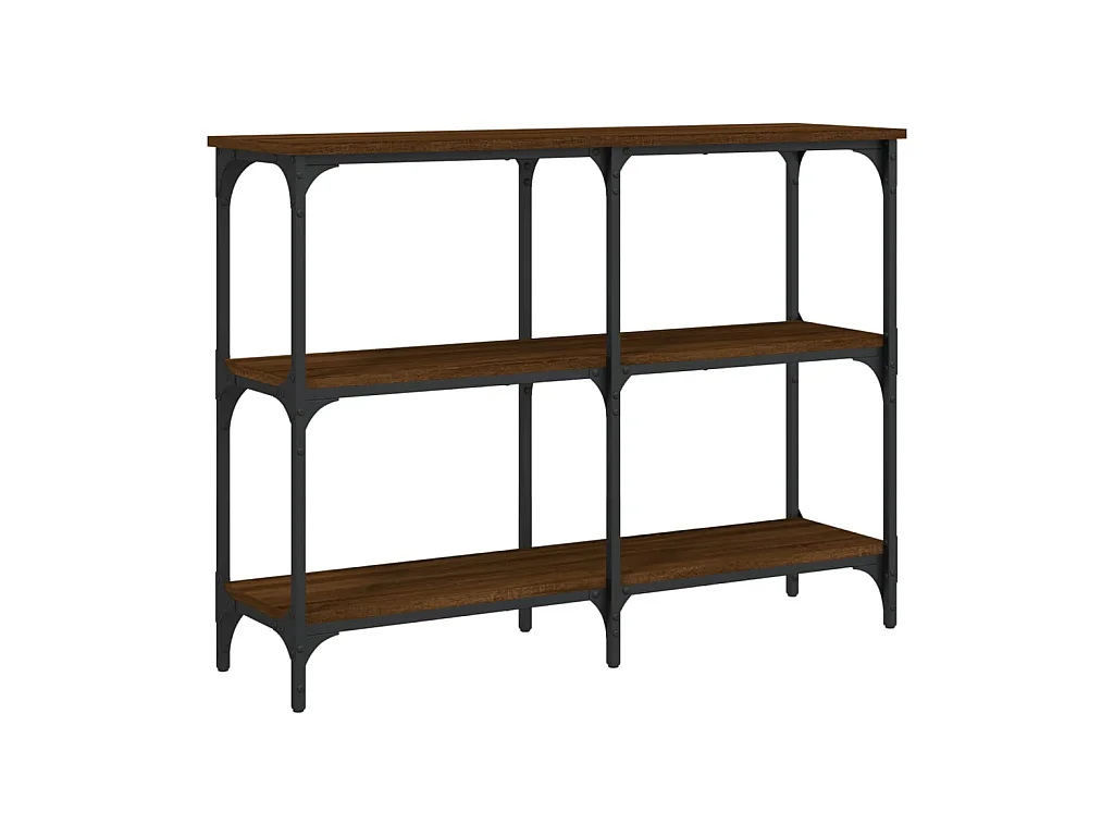 Konsolentisch,Flurtisch Braun Eichen-Optik 100x29x75 cm Holzwerkstoff -gkd183316