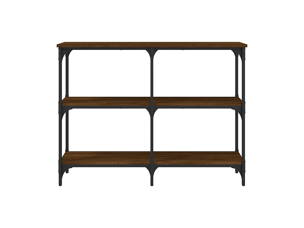 Konsolentisch,Flurtisch Braun Eichen-Optik 100x29x75 cm Holzwerkstoff -gkd183316