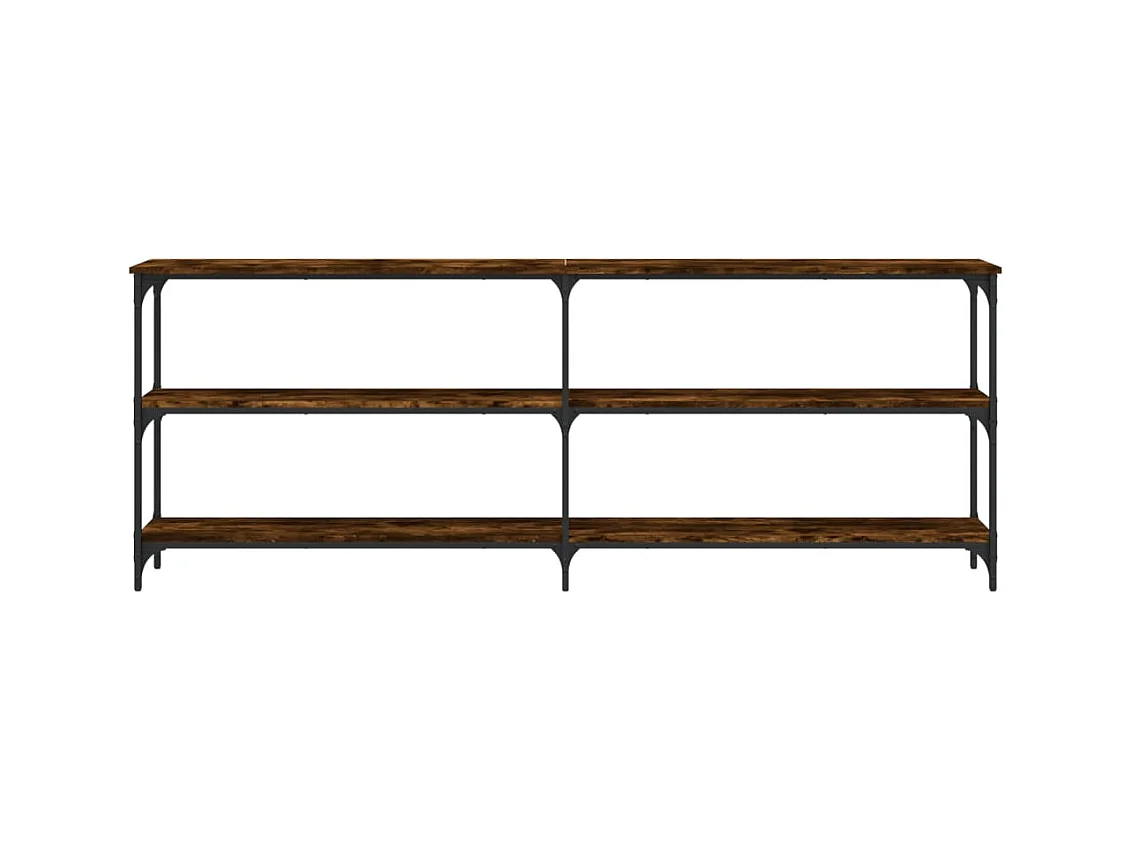 Konsolentisch,Flurtisch Räuchereiche 200x29x75 cm Holzwerkstoff -gkd792129