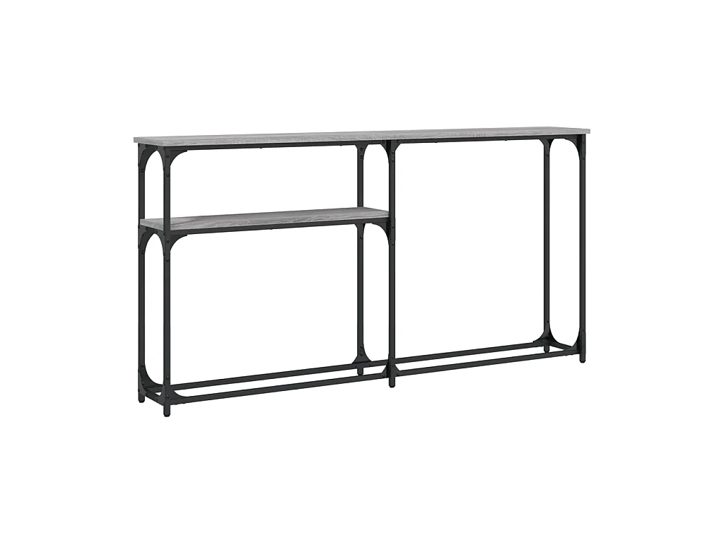 Konsolentisch,Flurtisch Grau Sonoma 145x22,5x75 cm Holzwerkstoff -gkd237741