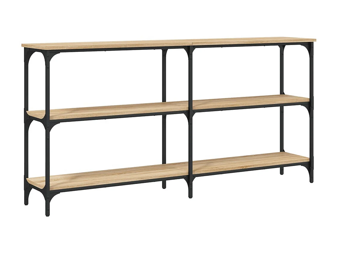 Wandtafel 150x29x75 cm bewerkt hout sonoma eikenkleurig NL218573