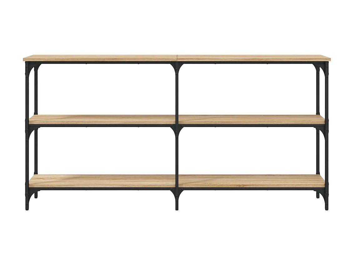 Wandtafel 150x29x75 cm bewerkt hout sonoma eikenkleurig NL218573