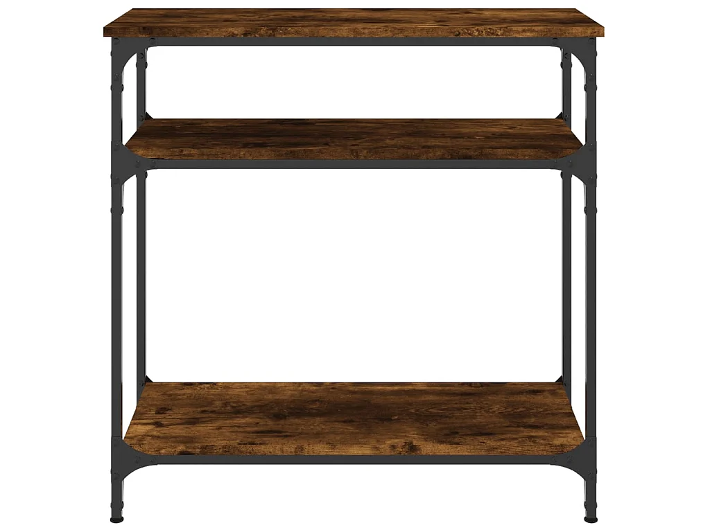 Konsolentisch,Flurtisch Räuchereiche 75x29x75 cm Holzwerkstoff -gkd490546