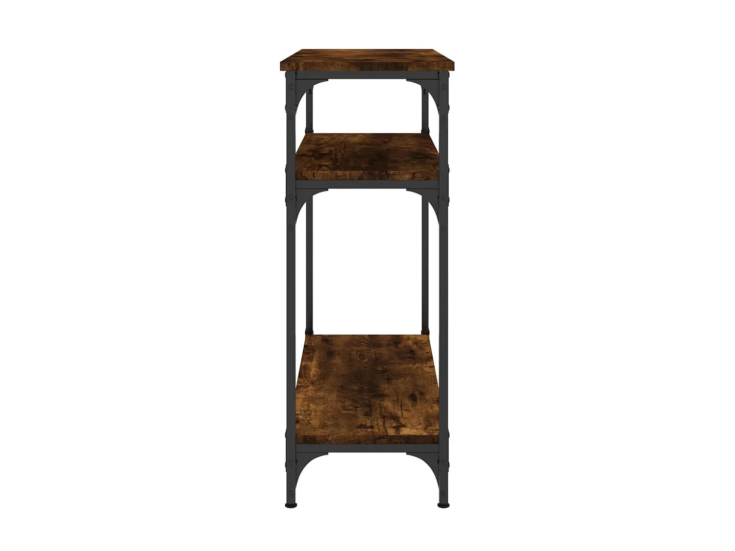 Konsolentisch,Flurtisch Räuchereiche 75x29x75 cm Holzwerkstoff -gkd490546