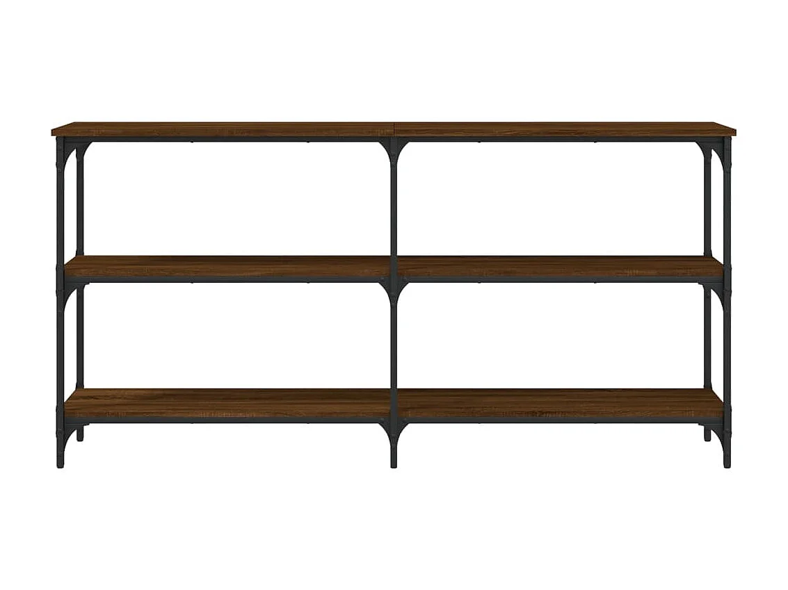 Konsolentisch,Flurtisch Braun Eichen-Optik 150x29x75 cm Holzwerkstoff -gkd310647