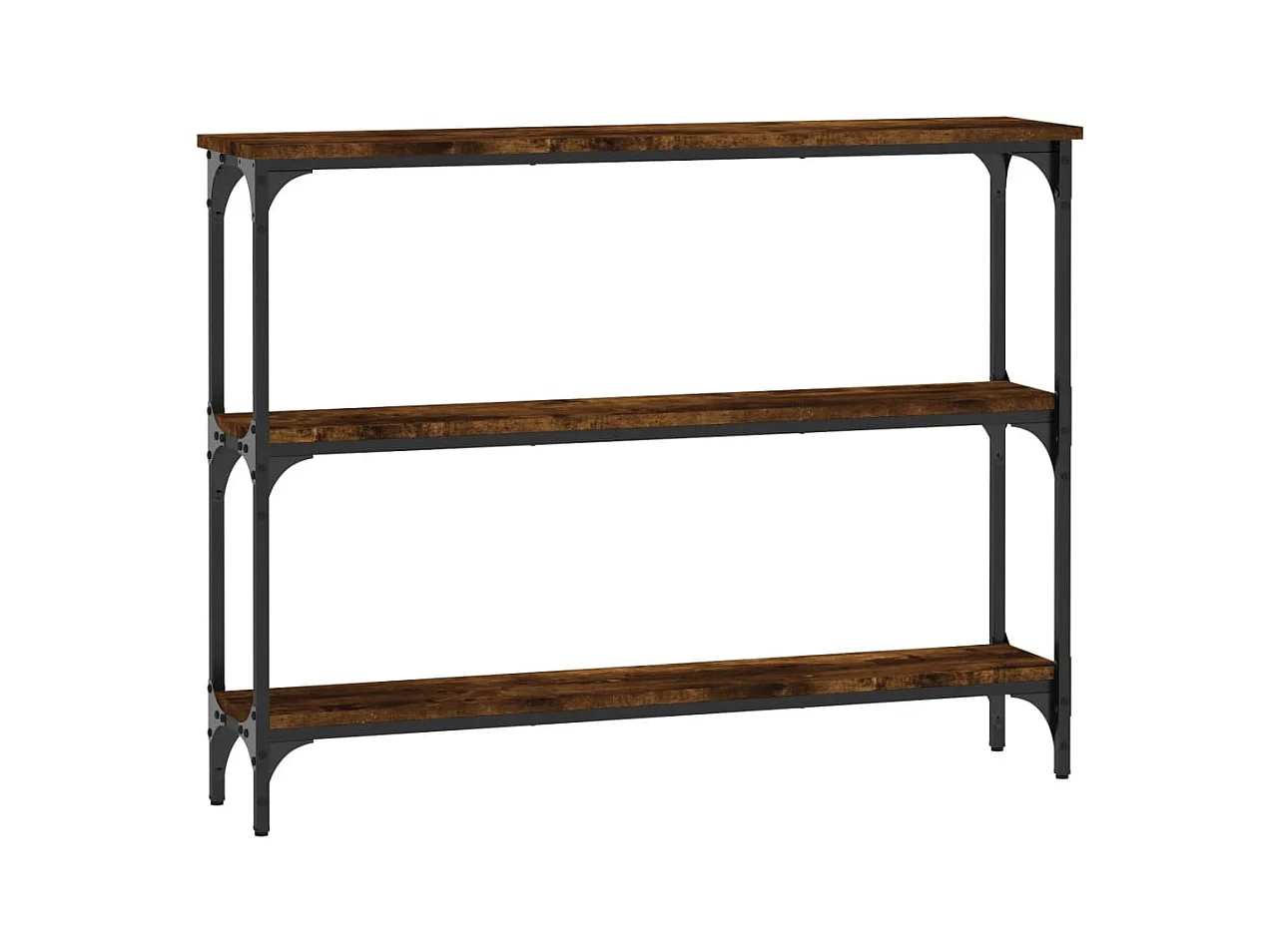 Konsolentisch,Flurtisch Räuchereiche 100x22,5x75 cm Holzwerkstoff -gkd844050