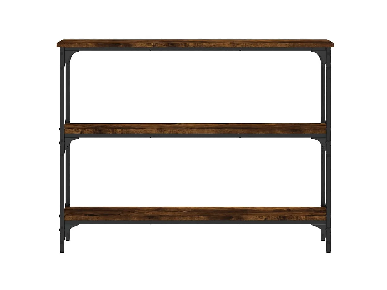 Konsolentisch,Flurtisch Räuchereiche 100x22,5x75 cm Holzwerkstoff -gkd844050