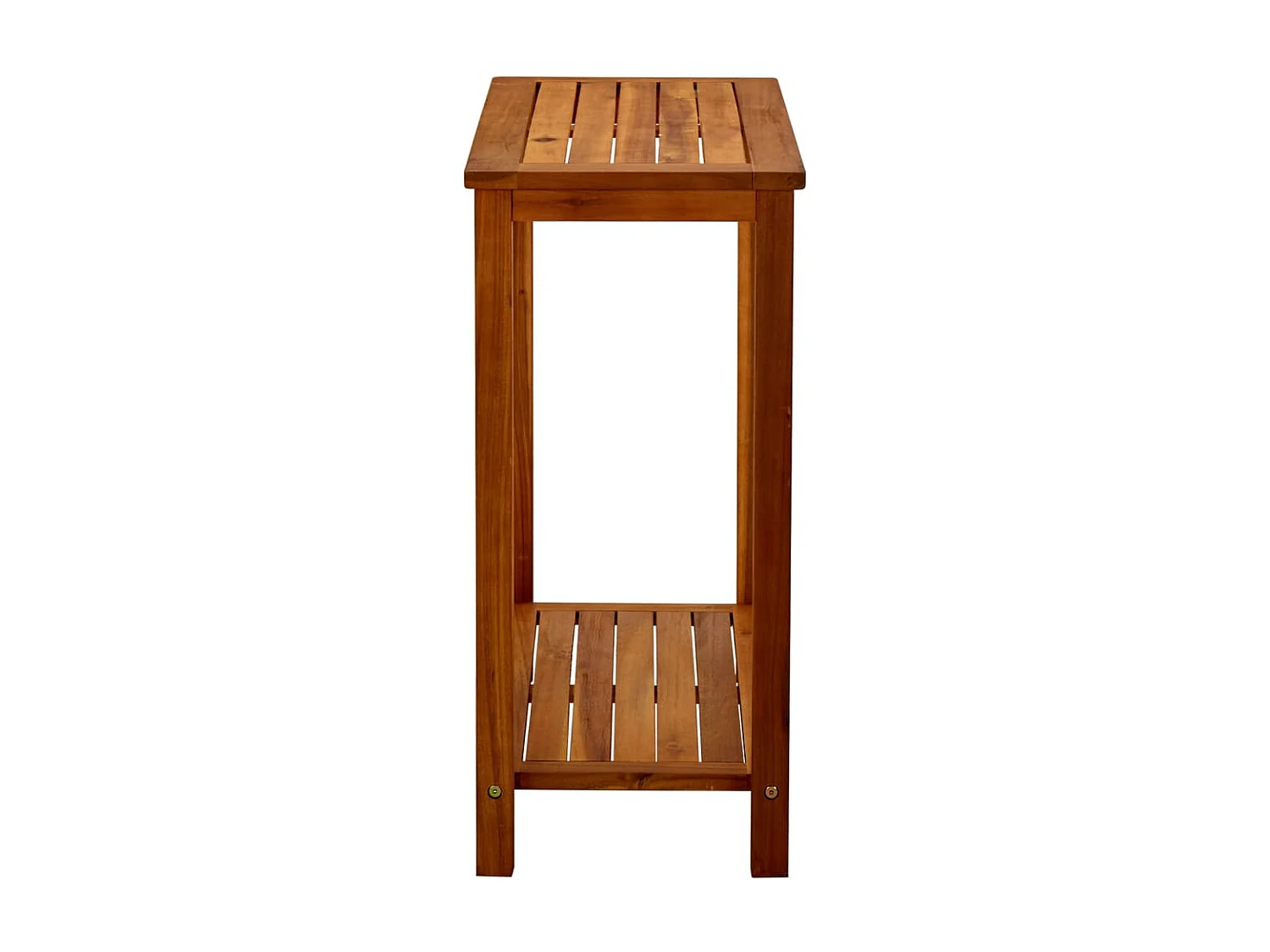 Console de jardin 80x35x75 cm Bois d'acacia solide OFR49296 BonneVie Meuble