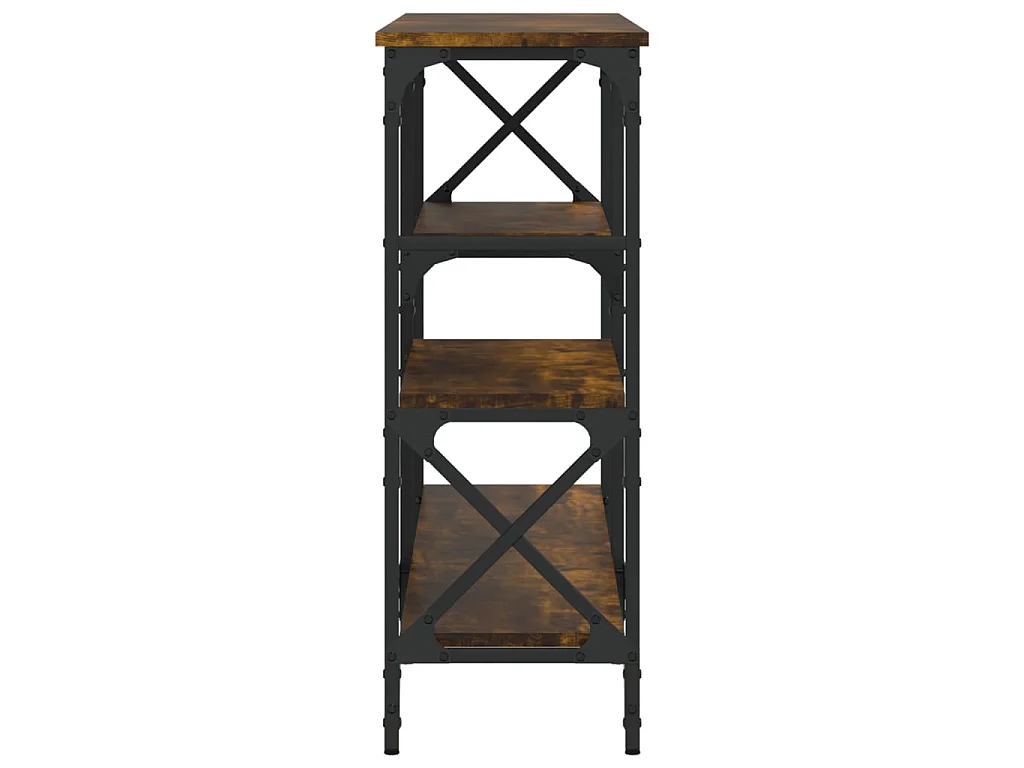 Konsolentisch,Flurtisch Räuchereiche 150x29x76,5 cm Holzwerkstoff -gkd655317