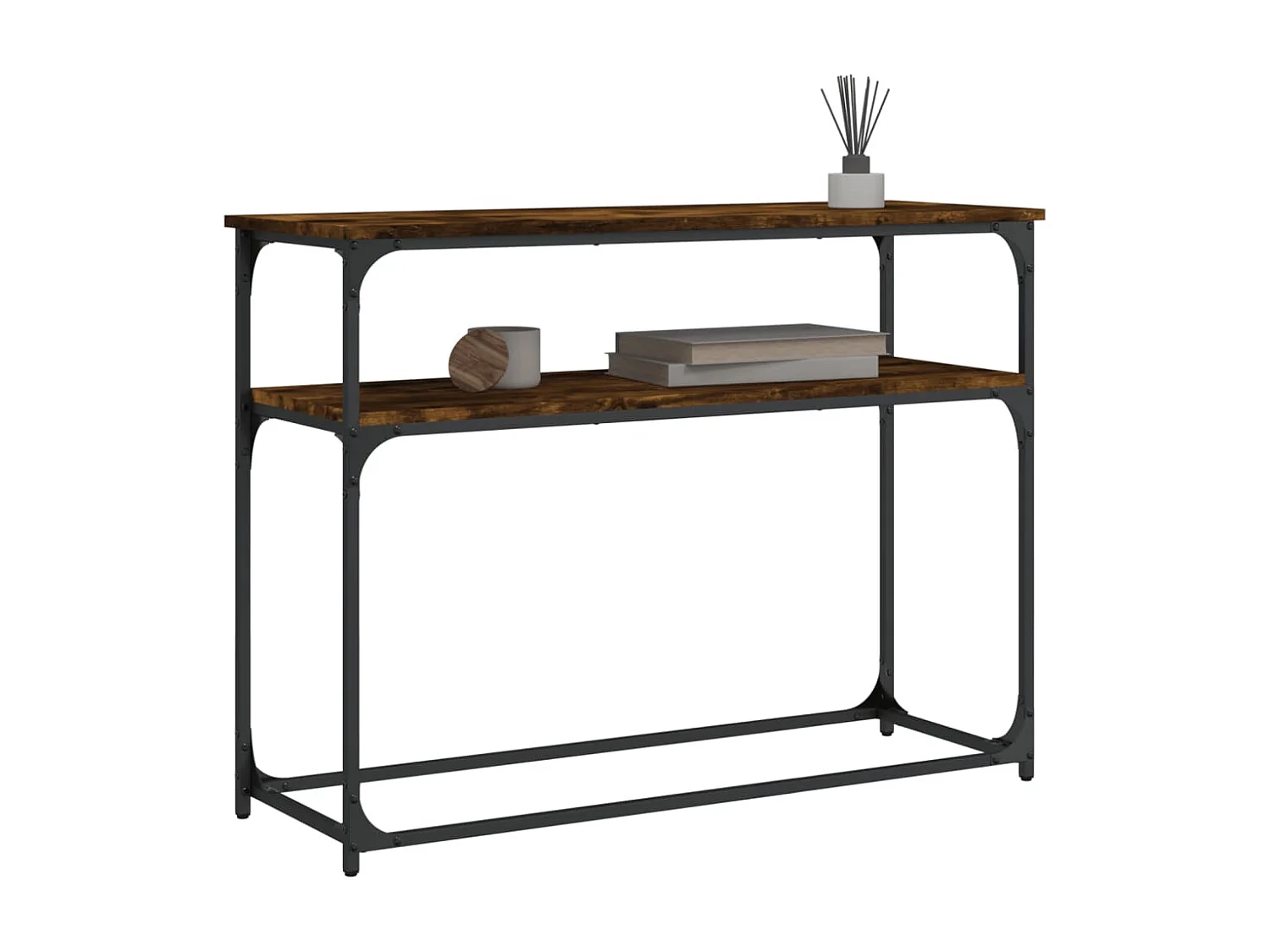 Konsolentisch,Flurtisch Räuchereiche 100x35,5x75 cm Holzwerkstoff -gkd792289