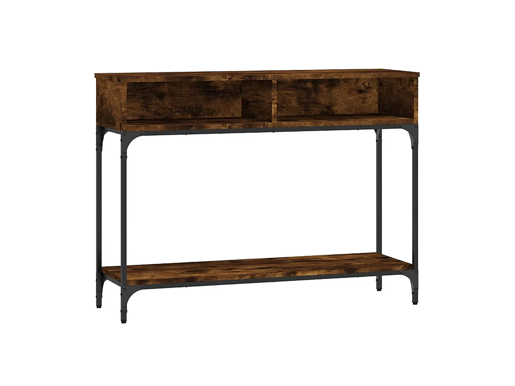 Konsolentisch,Flurtisch Räuchereiche 100x30,5x75 cm Holzwerkstoff -gkd194821