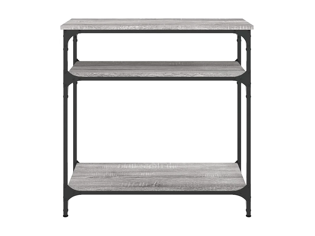 Konsolentisch,Flurtisch Grau Sonoma 75x29x75 cm Holzwerkstoff -gkd107567