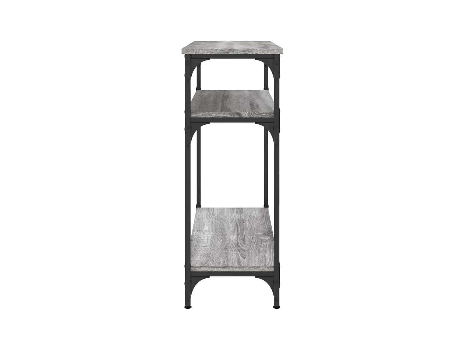 Konsolentisch,Flurtisch Grau Sonoma 75x29x75 cm Holzwerkstoff -gkd107567
