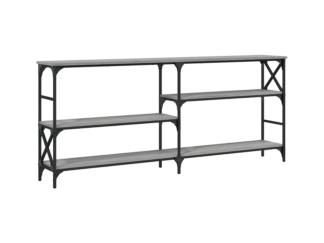 Konsolentisch,Flurtisch Grau Sonoma 180x29x76,5 cm Holzwerkstoff -gkd350542