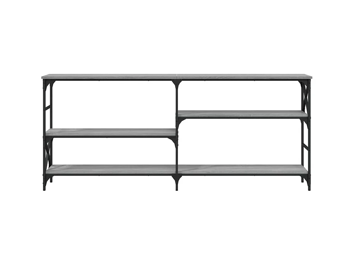 Konsolentisch,Flurtisch Grau Sonoma 180x29x76,5 cm Holzwerkstoff -gkd350542