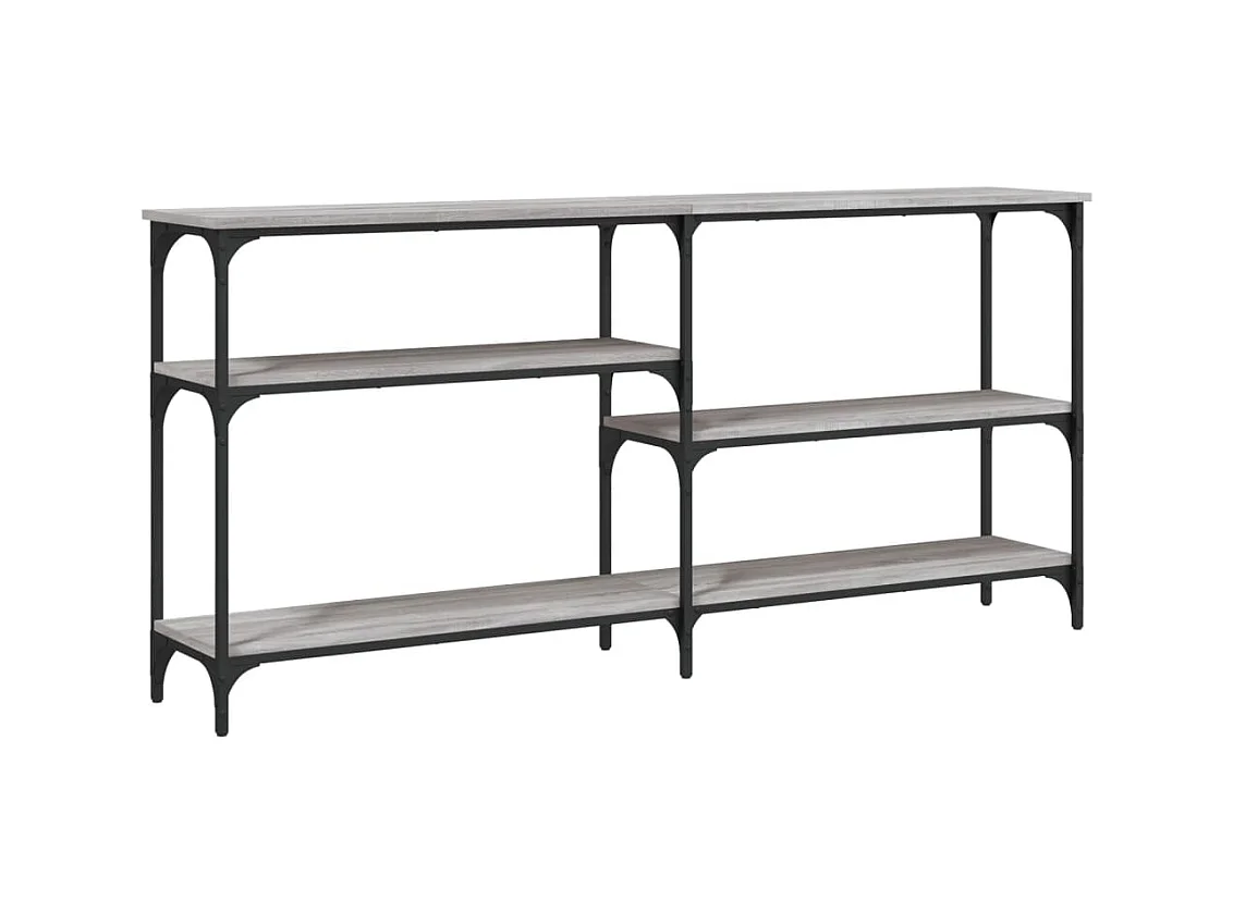 Konsolentisch,Flurtisch Grau Sonoma 160x29x75 cm Holzwerkstoff -gkd342456