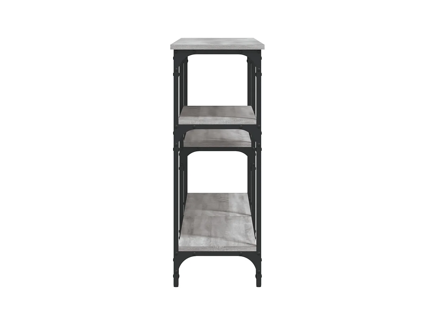 Konsolentisch,Flurtisch Grau Sonoma 160x29x75 cm Holzwerkstoff -gkd342456