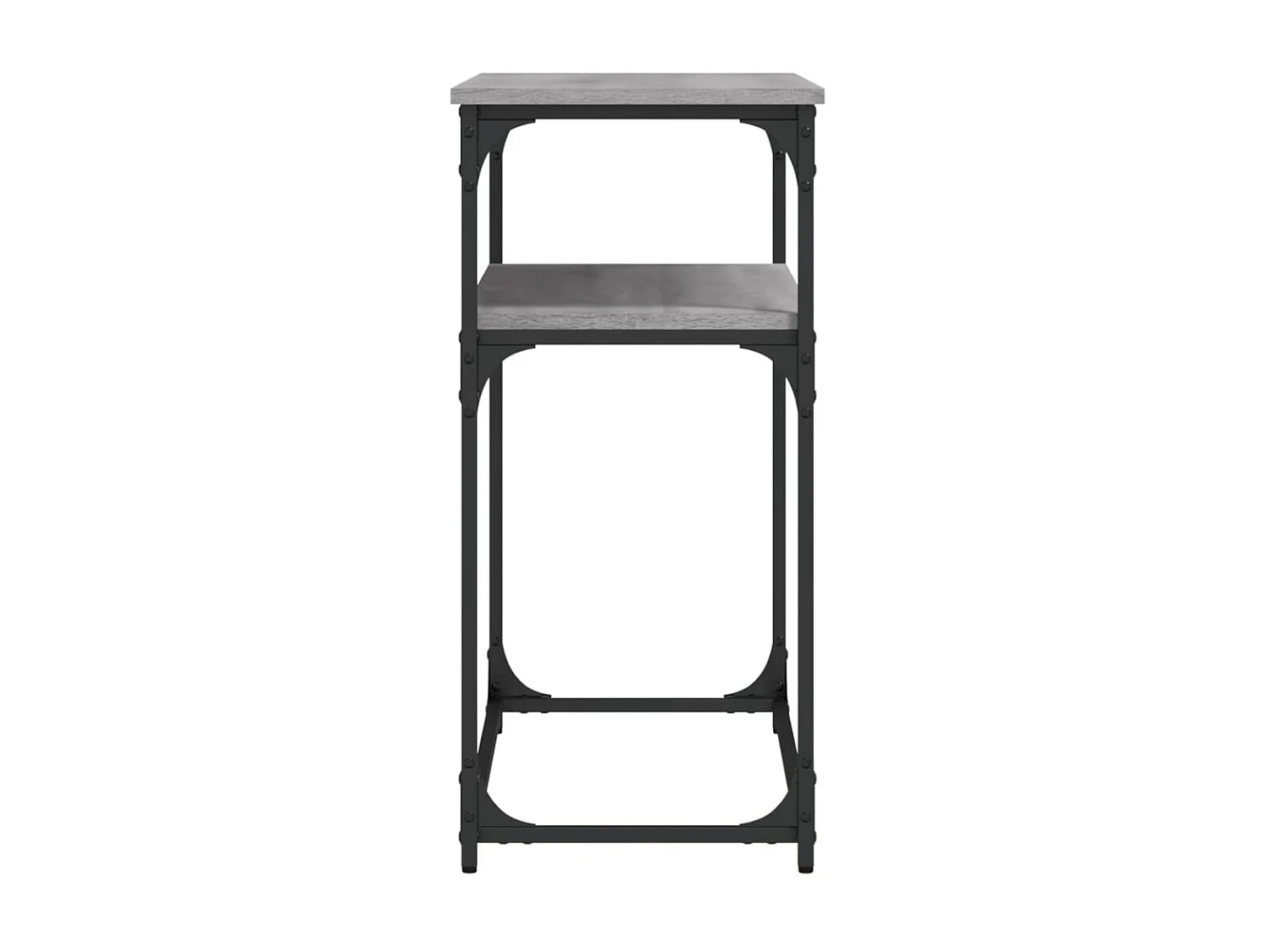 Console sonoma gris 100x35,5x75 cm bois d'ingénierie OFR46039 BonneVie Meuble